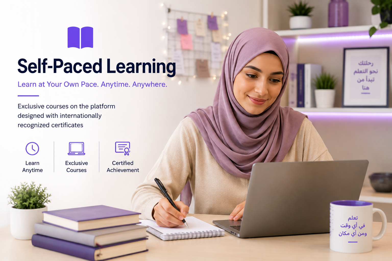 Digital content for self-paced learning