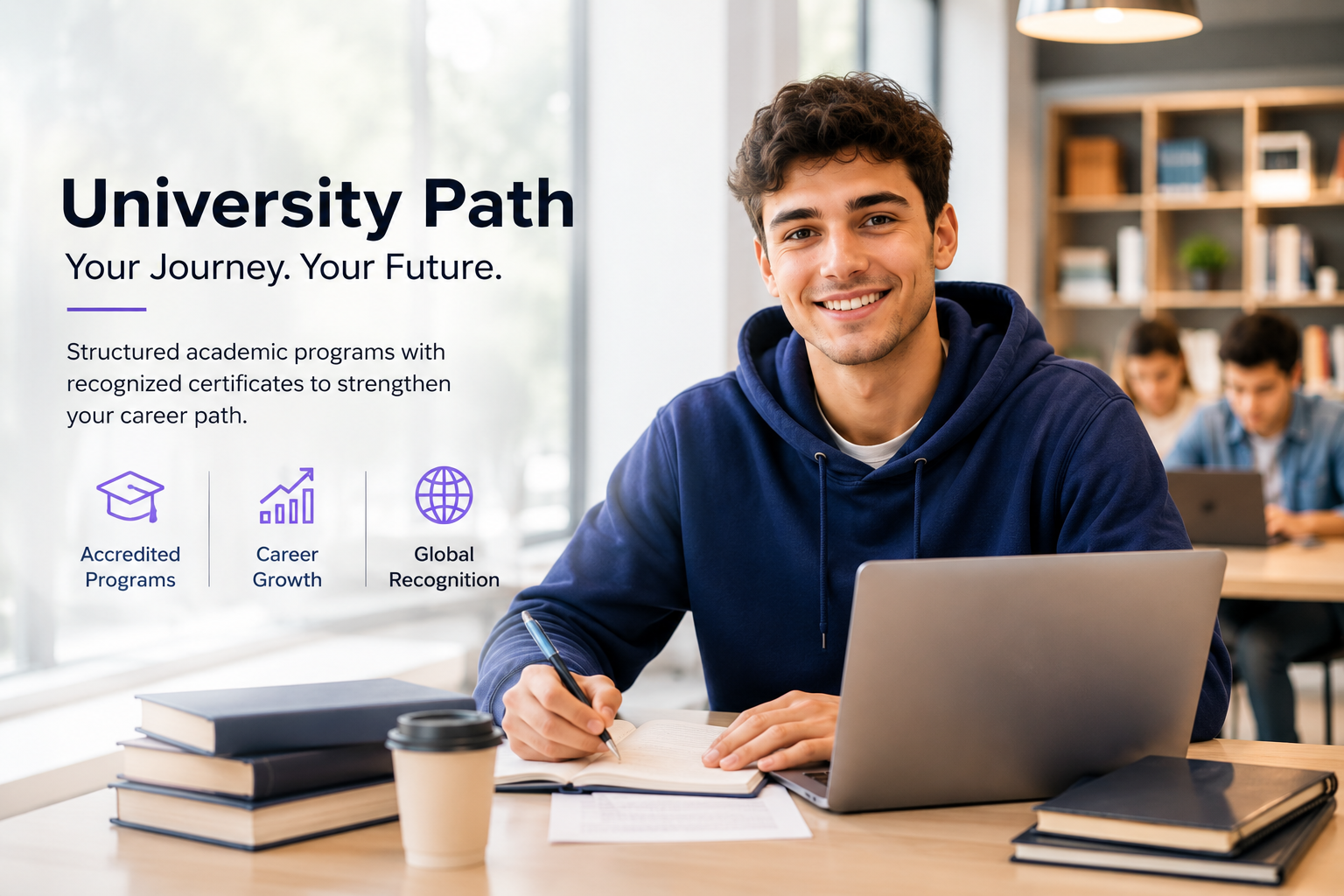 Digital learning for the university path