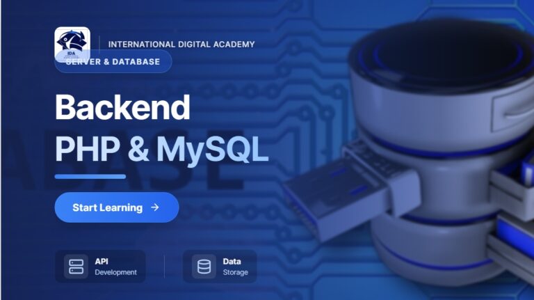 دورة تطوير المواقع/ Backend (PHP & MySQL)