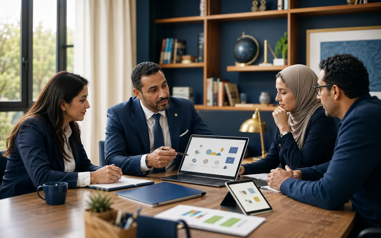 صورة تعبيرية عن دورة إعداد المدير التربوي