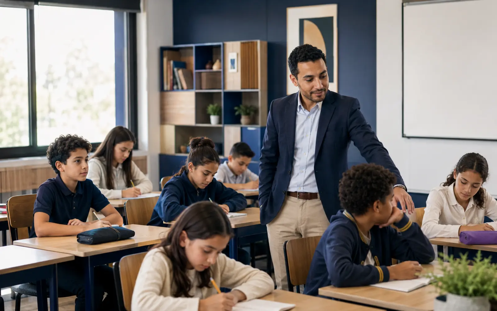 صورة تعبيرية عن دورة إدارة الصف والتعامل مع السلوكيات الصعبة