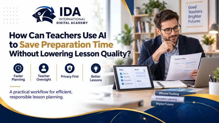 How Can Teachers in Morocco Use AI to Save Lesson Preparation Time Without Lowering Quality?