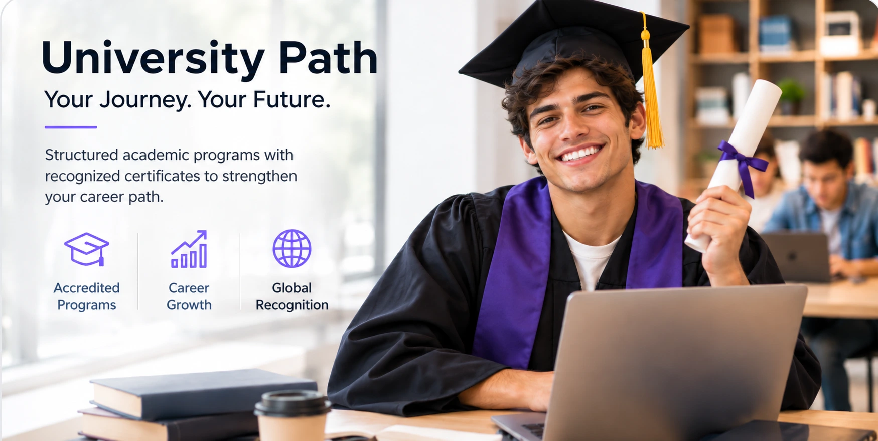 Digital learning for the university path