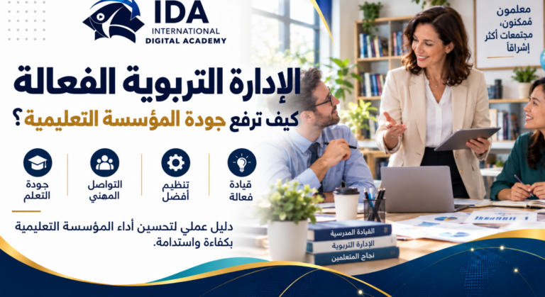 الإدارة التربوية الفعالة: كيف ترفع جودة المؤسسة التعليمية؟