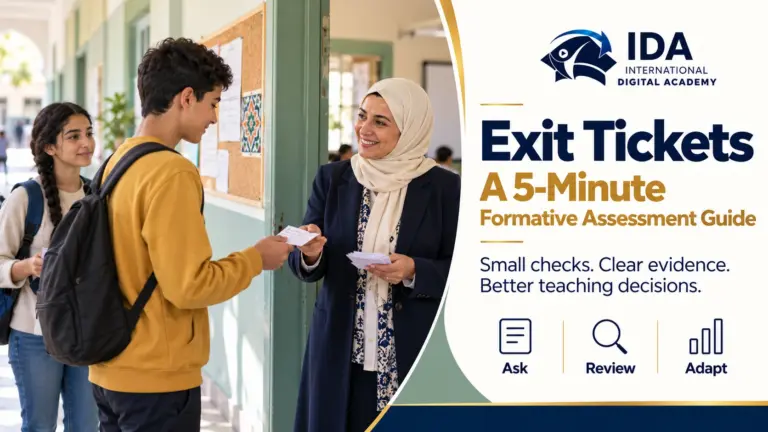 Exit Tickets: A 5-Minute Formative Assessment Guide