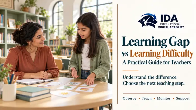 Learning Gap vs Learning Difficulty: A Practical Guide for Teachers
